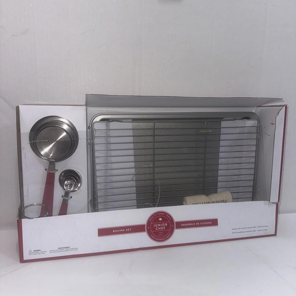 American Girl Williams Sonoma Baking Set *No Rolling Pin* Damaged Box‎
